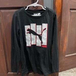 Boys Puma long sleeve shirt